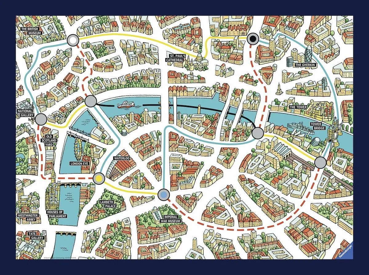 Ravensburger Scotland Yard Junior Kinderspel 222896