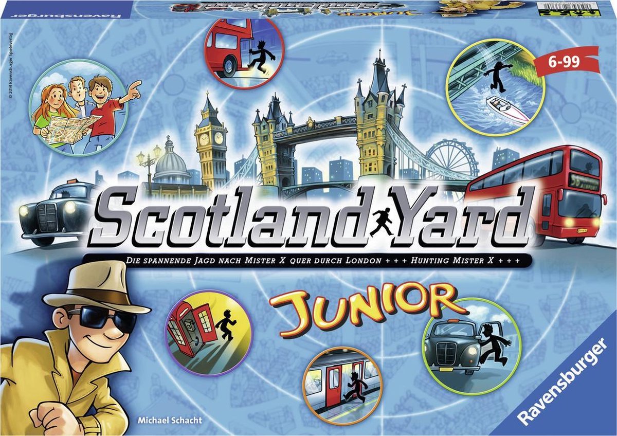 Ravensburger Scotland Yard Junior - kinderspel