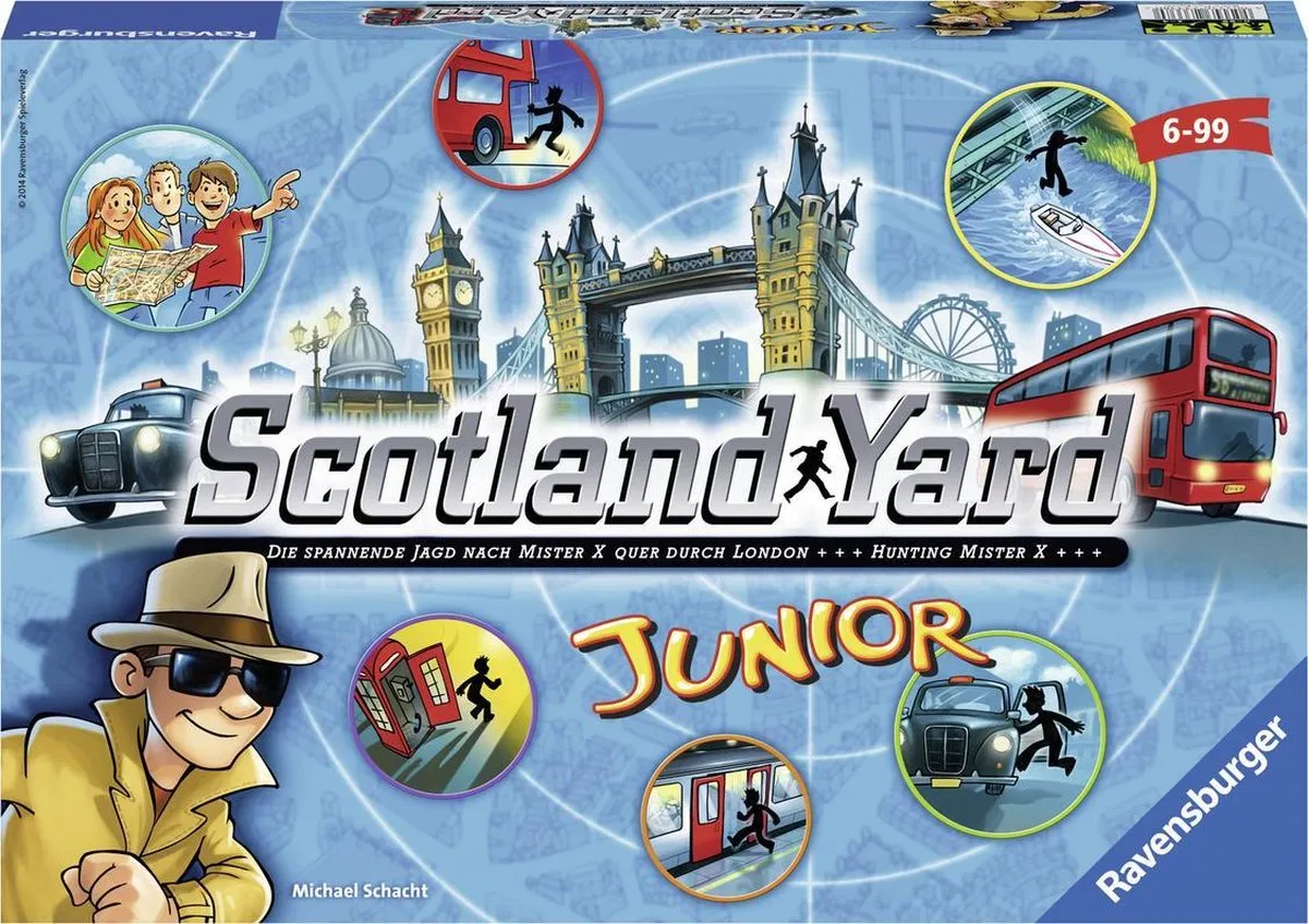 Ravensburger Scotland Yard Junior Kinderspel 222896