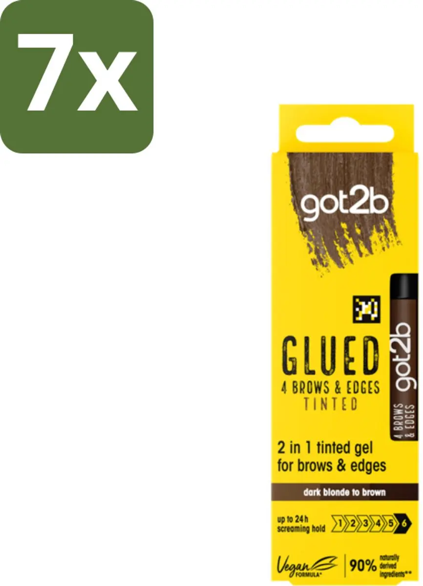 Got2B 2-in-1 Gel Brows & Edges Donkerbruin