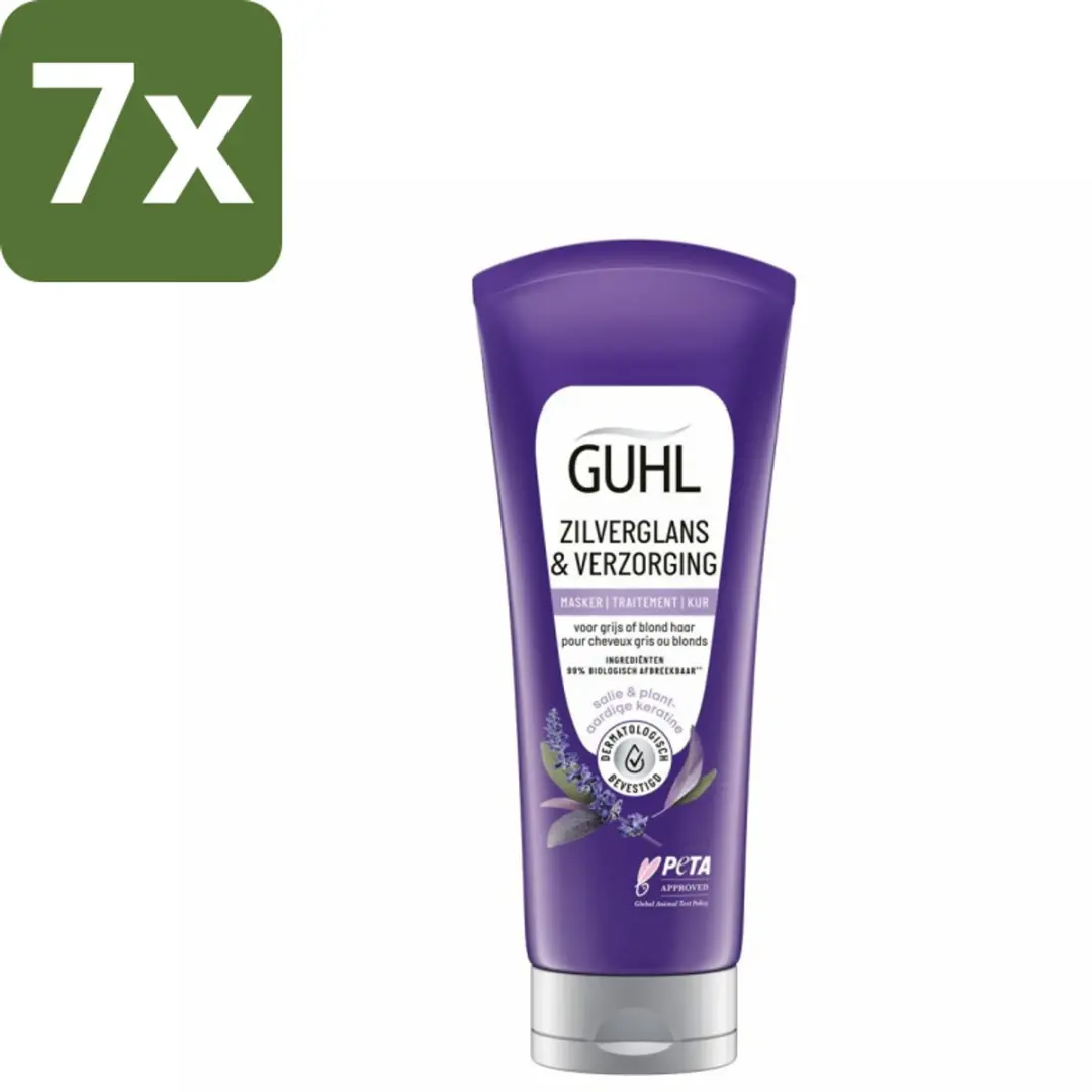 Guhl Haarmasker Zilverglans & Verzorging 200ml