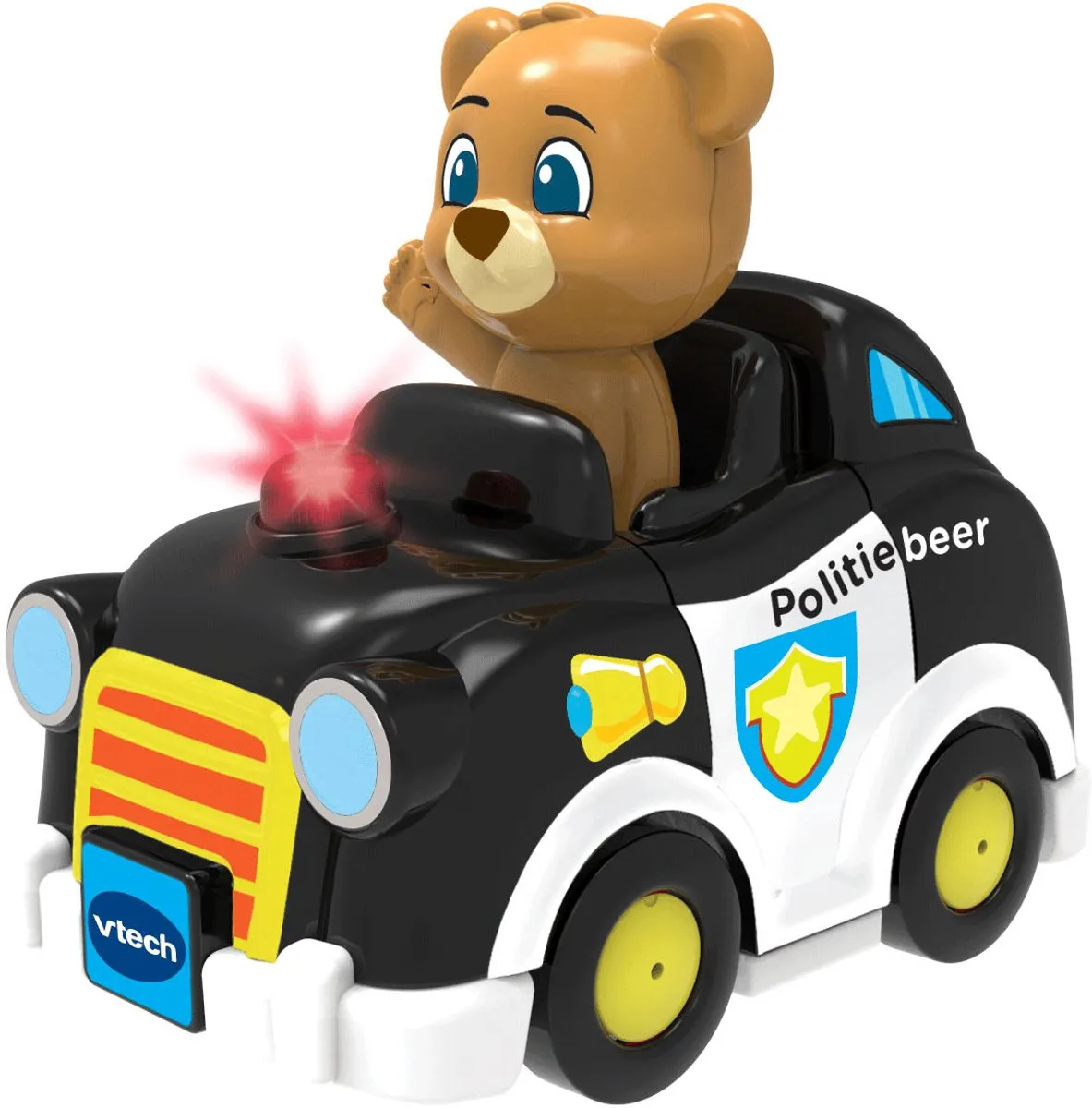 VTech Toet Toet Auto's Politiebeer Boaz - Meerkleurig