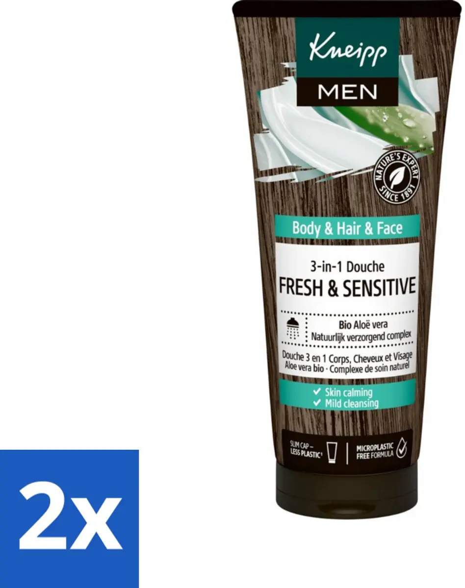 Kneipp Men Fresh & Sensitive Shampoo & Douche 200ml