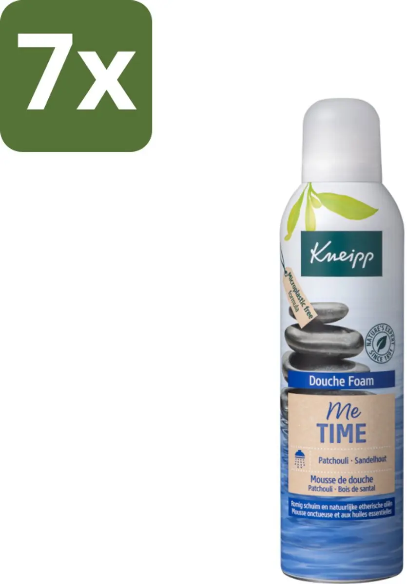 Kneipp Me-Time Douche Schuim Patchouli & Sandelhout 200ml