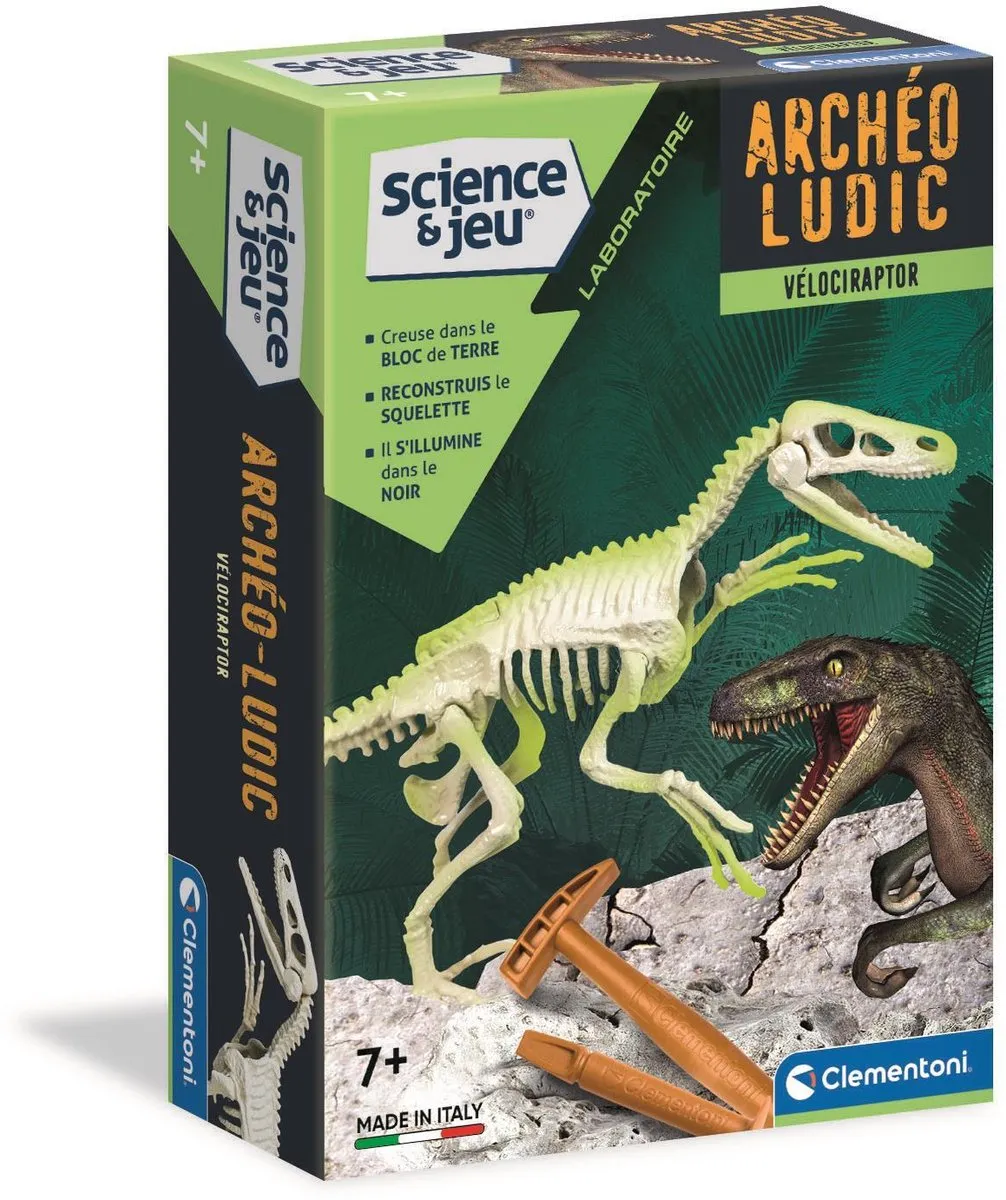 Clementoni Archéo Ludic Vélociraptor