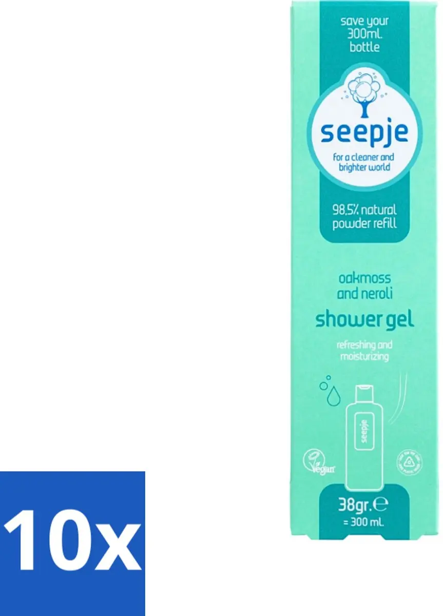Seepje Eikenmos & Neroli Douchegel Navulling