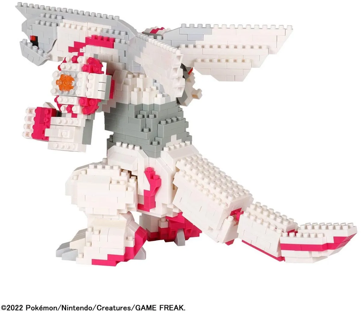 Bandai Namco Nanoblock Palkia Deluxe NBPM-095 - 1050 Stukken - Wit - afbeelding 2 van 6