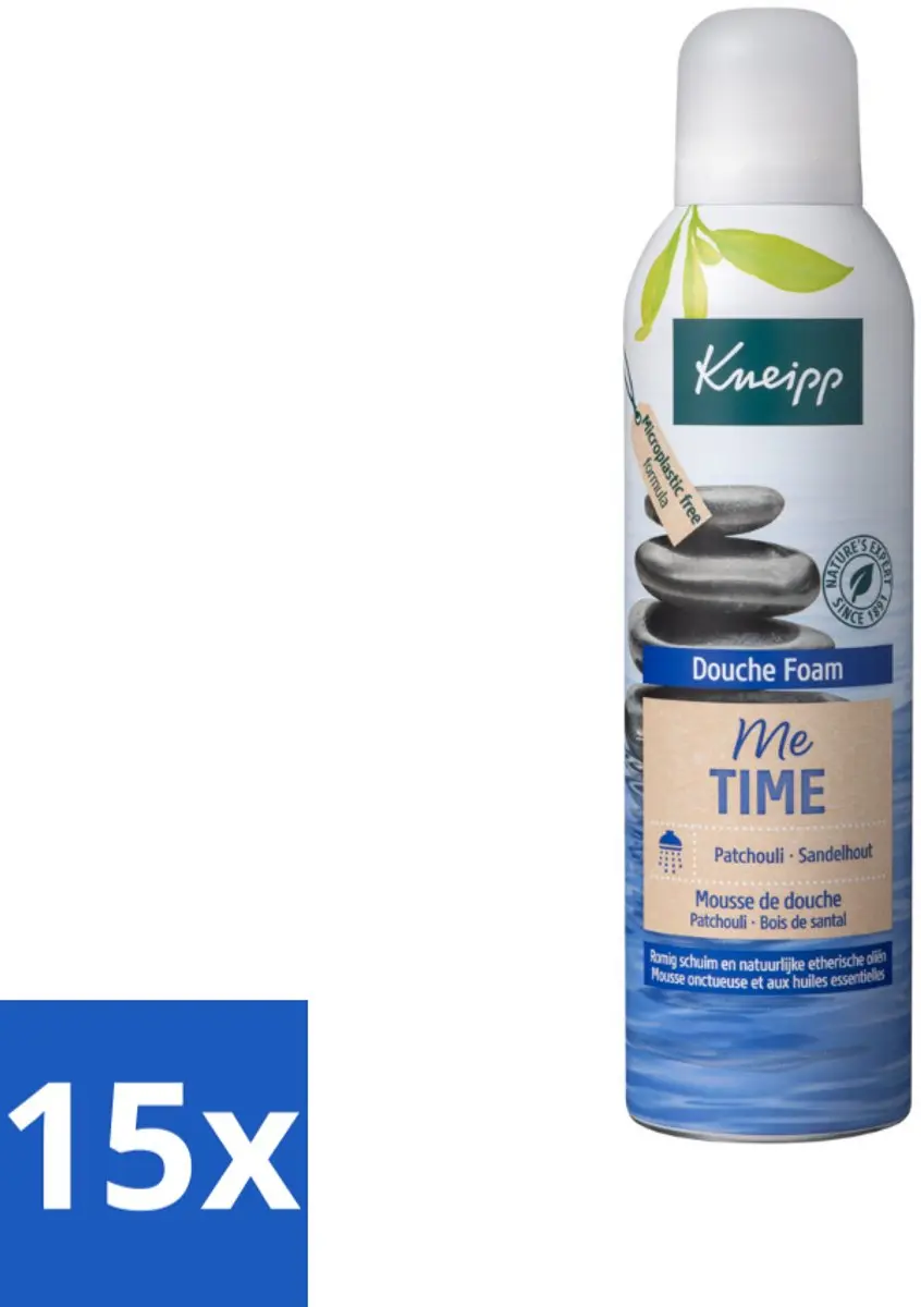 Kneipp Me-Time Douche Schuim Patchouli & Sandelhout 200ml