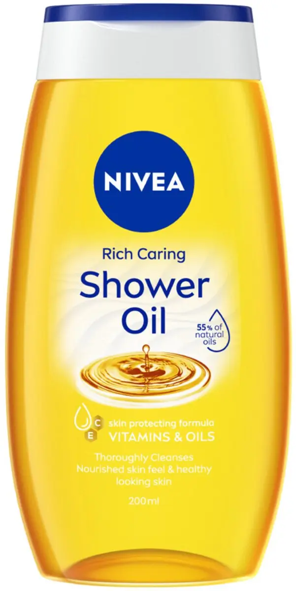 NIVEA Natuurlijke Doucheolie 200ml - 20 Stuks