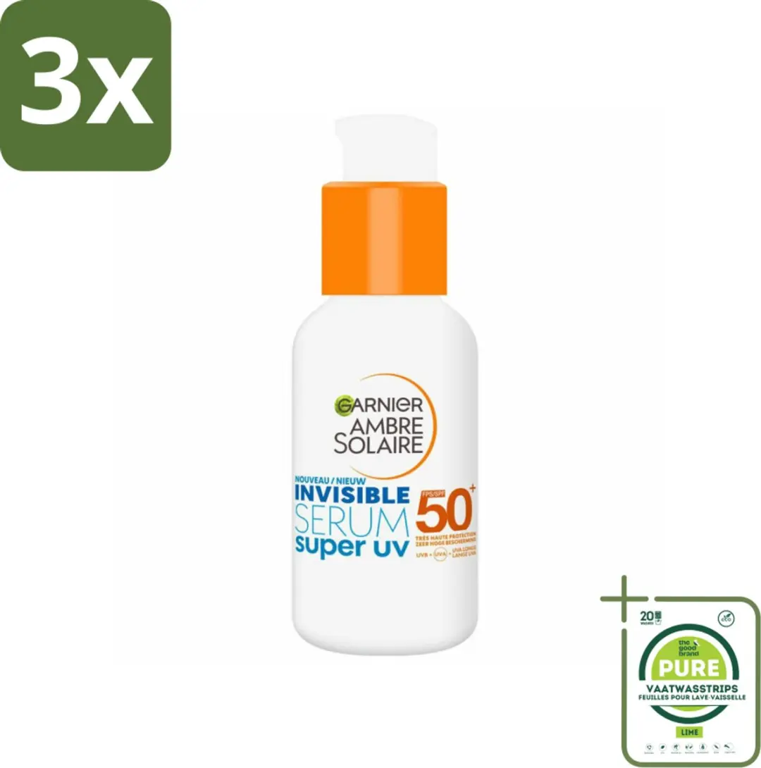 Garnier Ambre Solaire Super UV Invisible Serum SPF 50+ 90ml