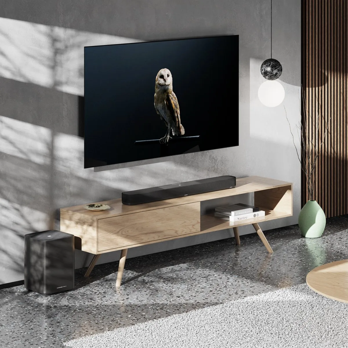Sennheiser Ambeo Plus Soundbar - Dolby Atmos - Zwart