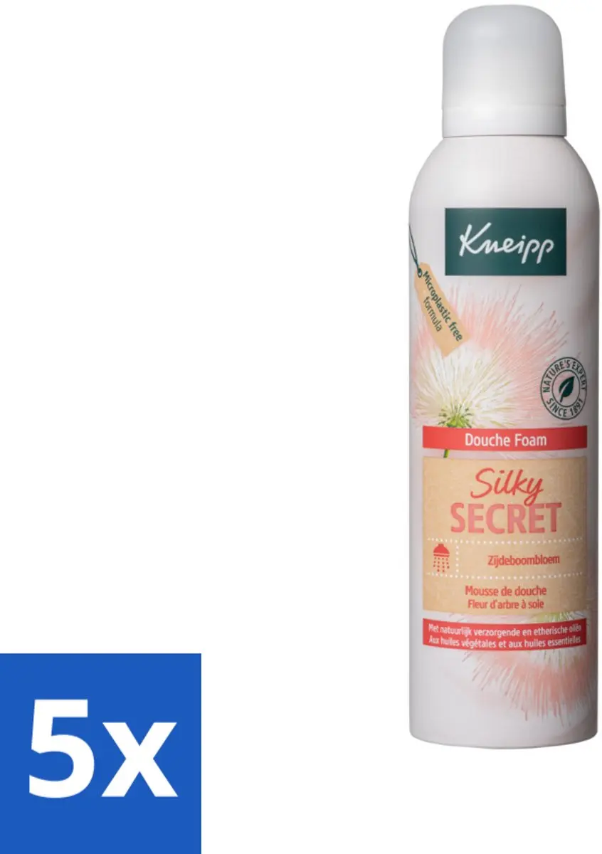 Kneipp Silky Secret Douche Schuim Zijdeboombloesem 200ml