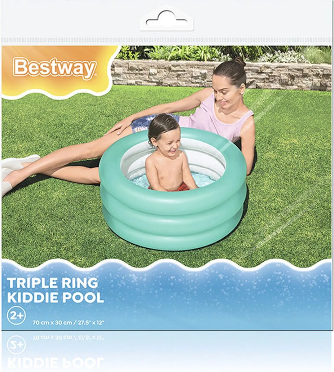 Bestway Kinderzwembad 3 Ringen 70x30cm - Gevarieerd - afbeelding 3 van 3