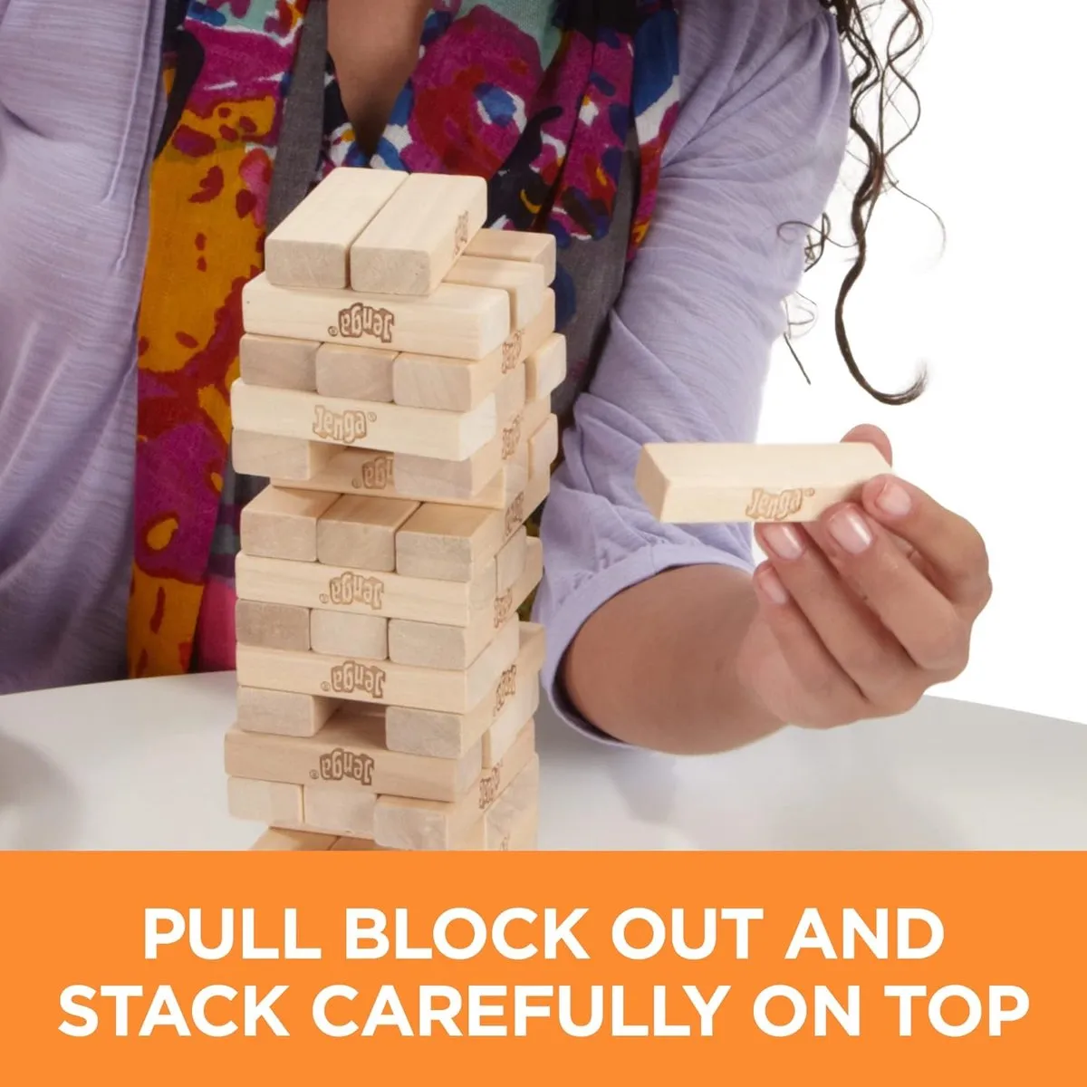 Hasbro Gaming Jenga - Houten spel - 2er3fe