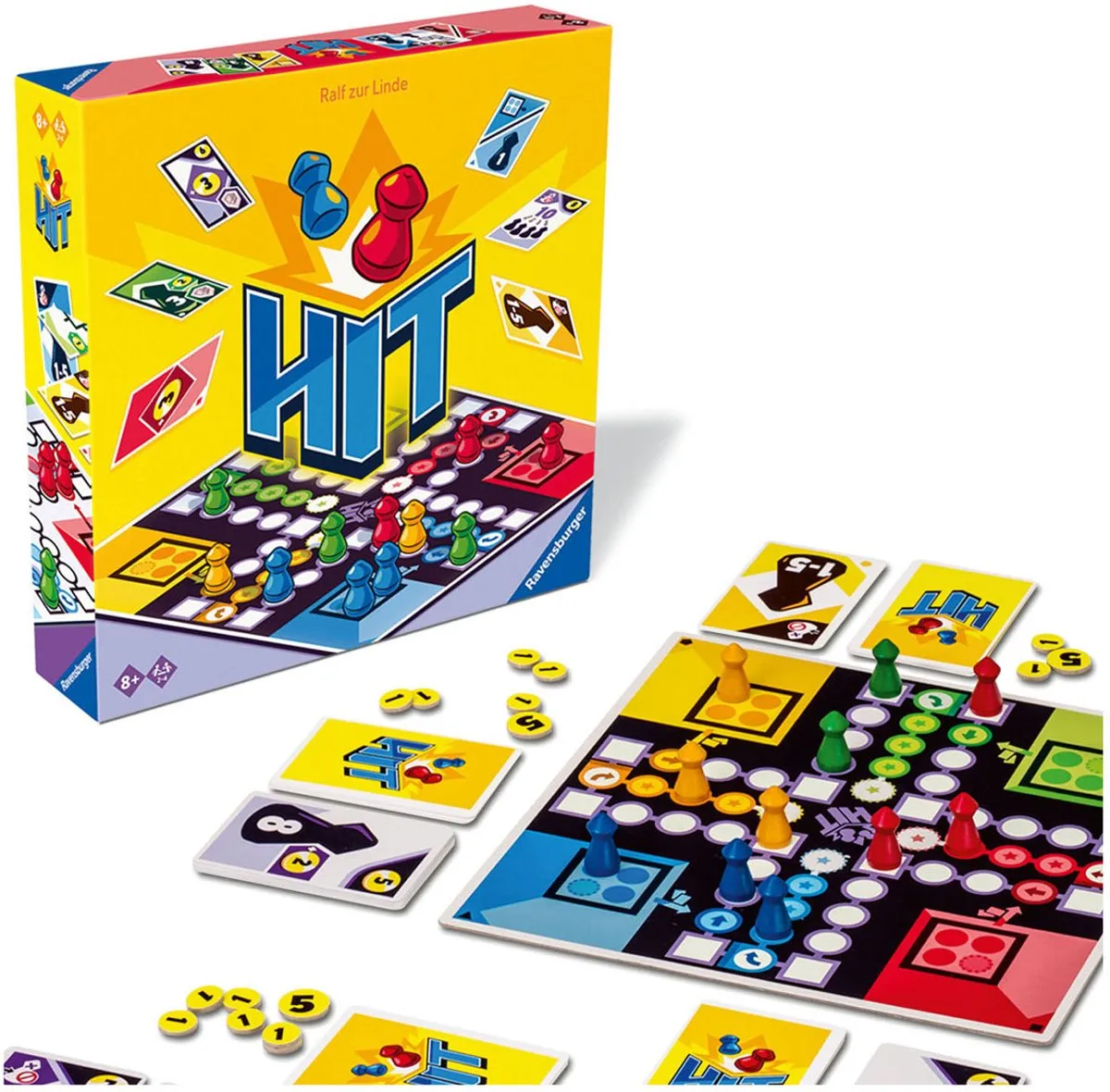 Ravensburger HIT Bordspel 22456 - 2-4 Spelers - afbeelding 6 van 6