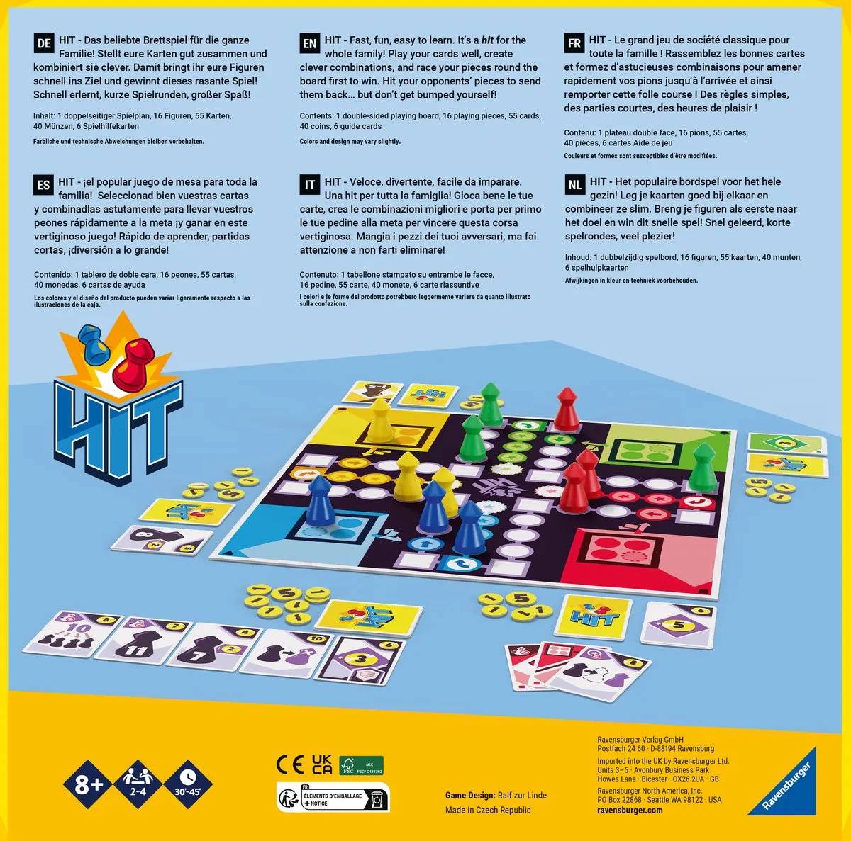 Ravensburger HIT Bordspel 22456 - 2-4 Spelers