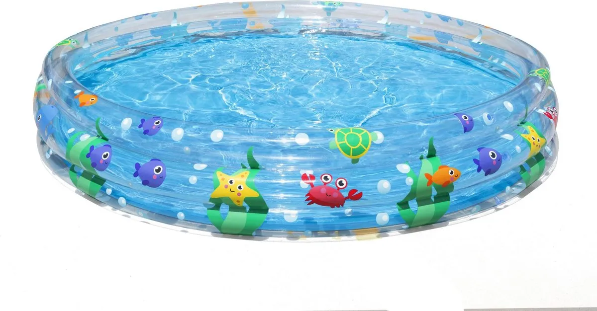 Bestway Kinderbad Rond Onderwaterleven 183cm