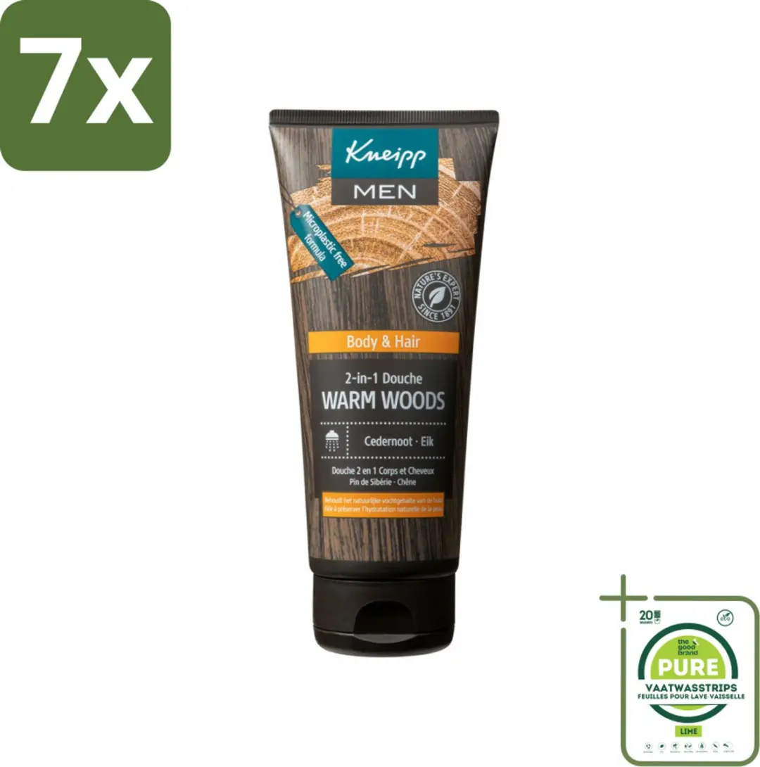 Kneipp Men Warm Woods Douchegel 200ml