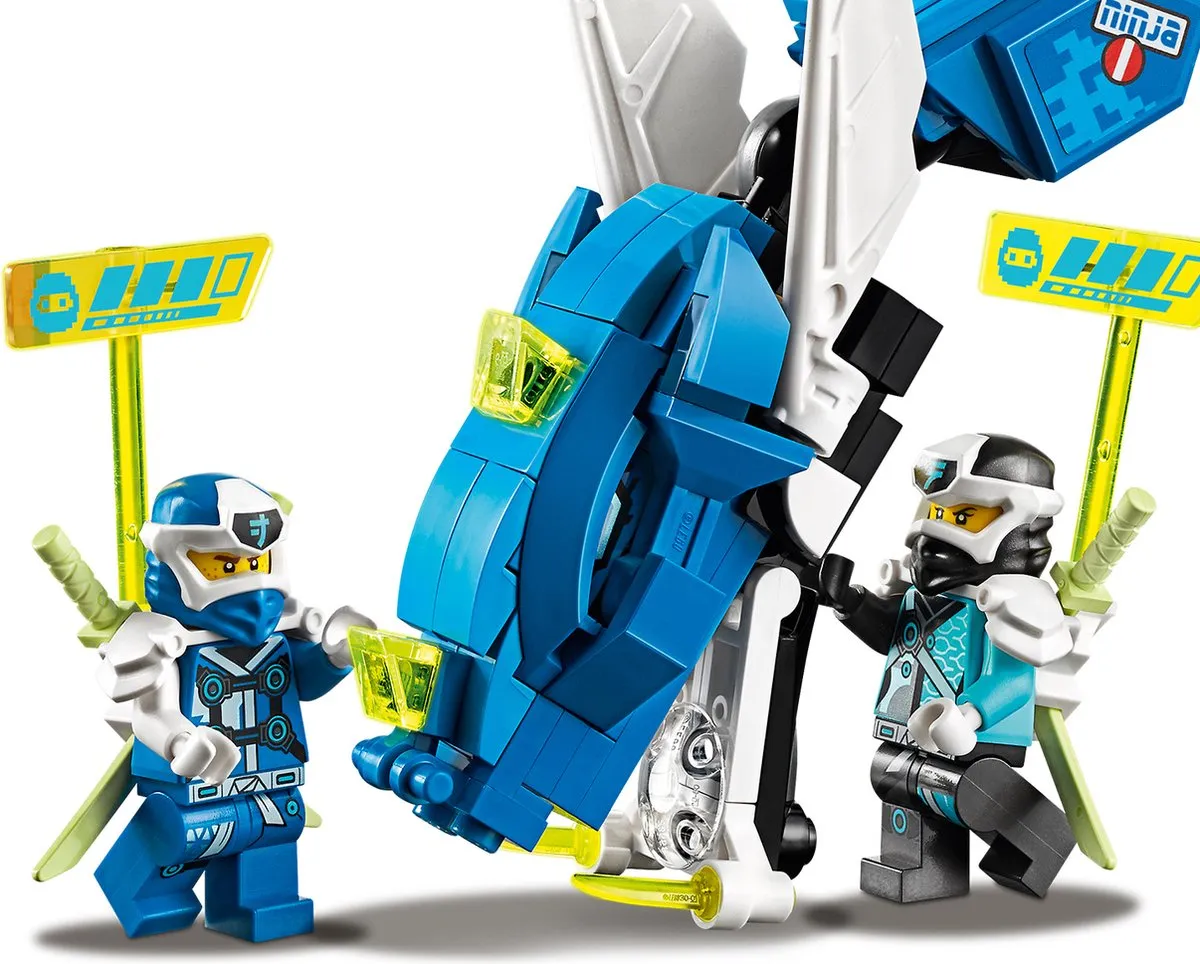 LEGO Ninjago Jay's Cyberdraak 71711 - Blauw - afbeelding 6 van 6