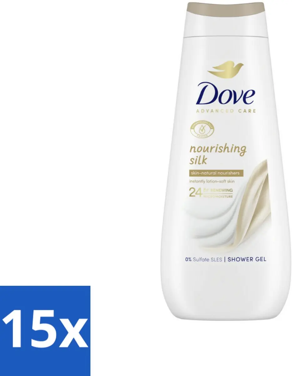 Dove Nourishing Silk Douchecrème 400ml