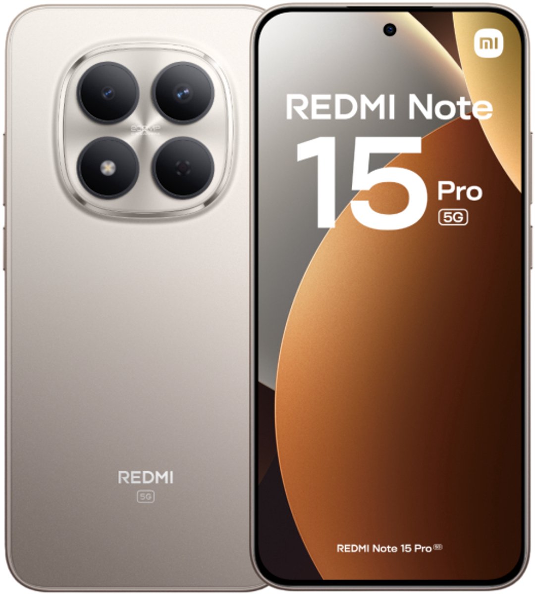 Redmi Note 15 Pro - 5G - 12GB/512GB - Titanium Zilver