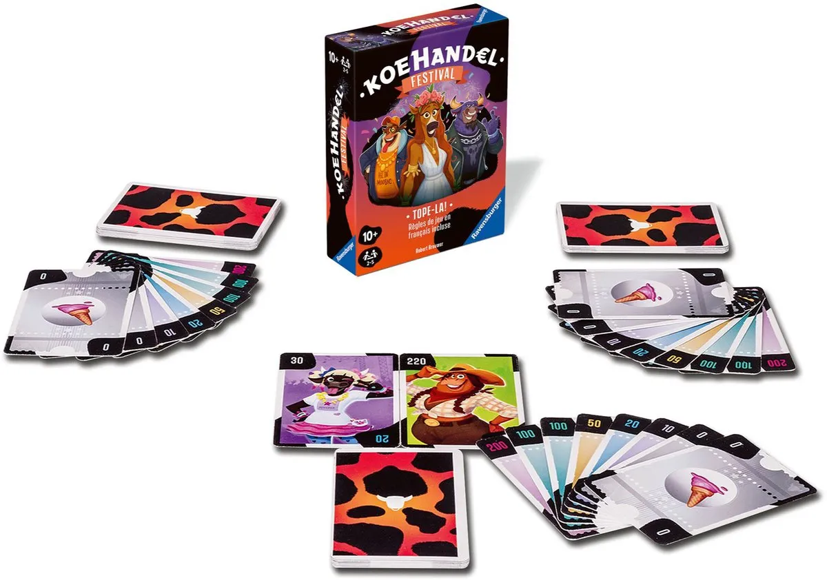 Ravensburger Koehandel Festival Kaartspel 22472 - 2-5 Spelers - afbeelding 6 van 6