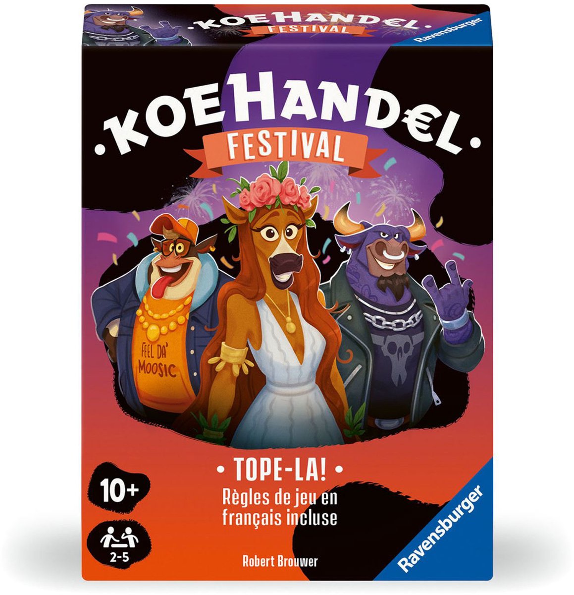 Ravensburger Koehandel Festival - Kaartspel | Snel en Tactisch Onderhandelingsspel