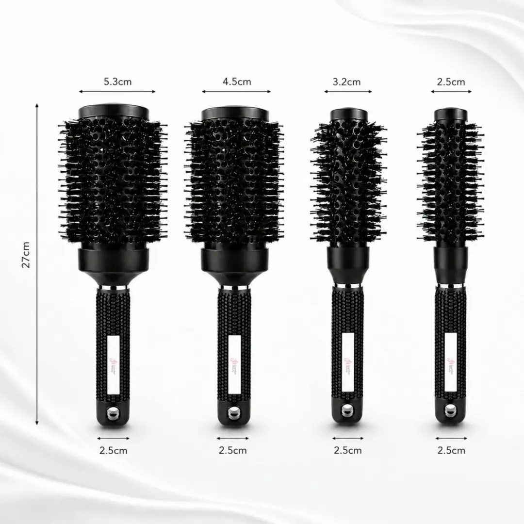 Guardian Beauty Föhnborstel Set - Keramisch & Ionisch - 5 Stuks