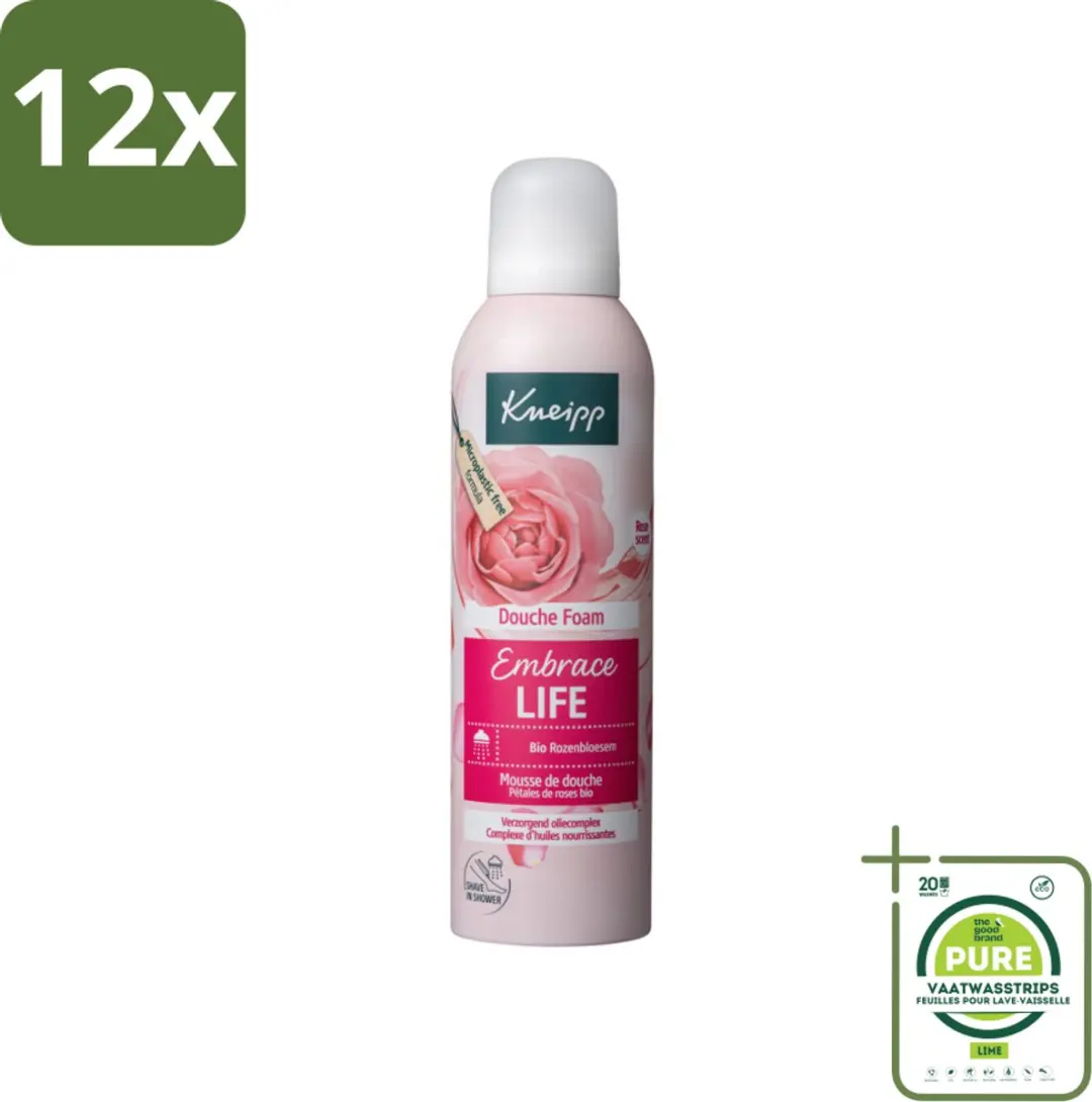 Kneipp Embrace Life Douche Schuim 200ml