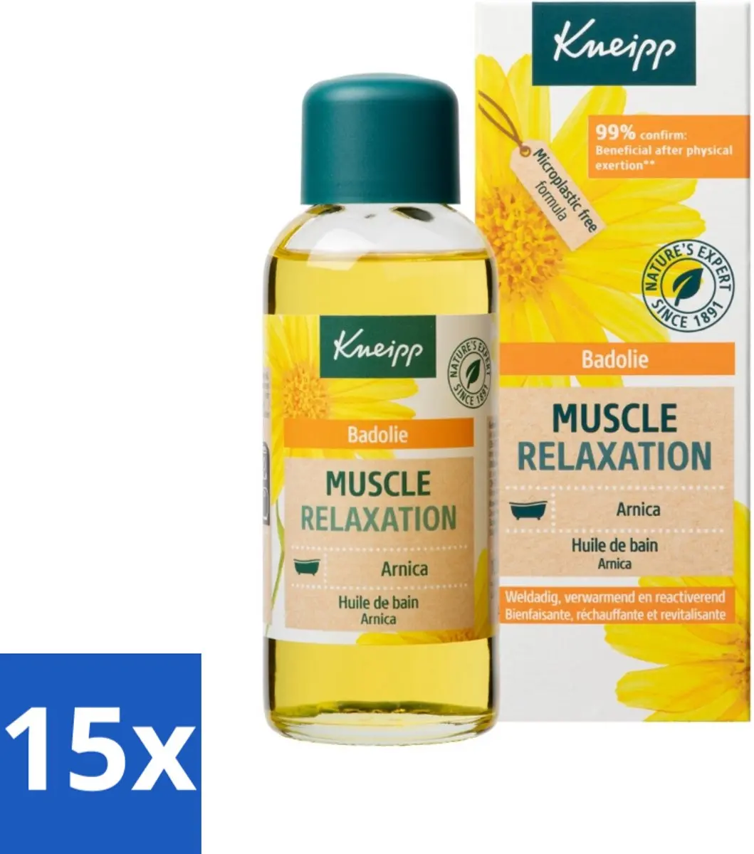 Kneipp Arnica Badolie 15x100ml