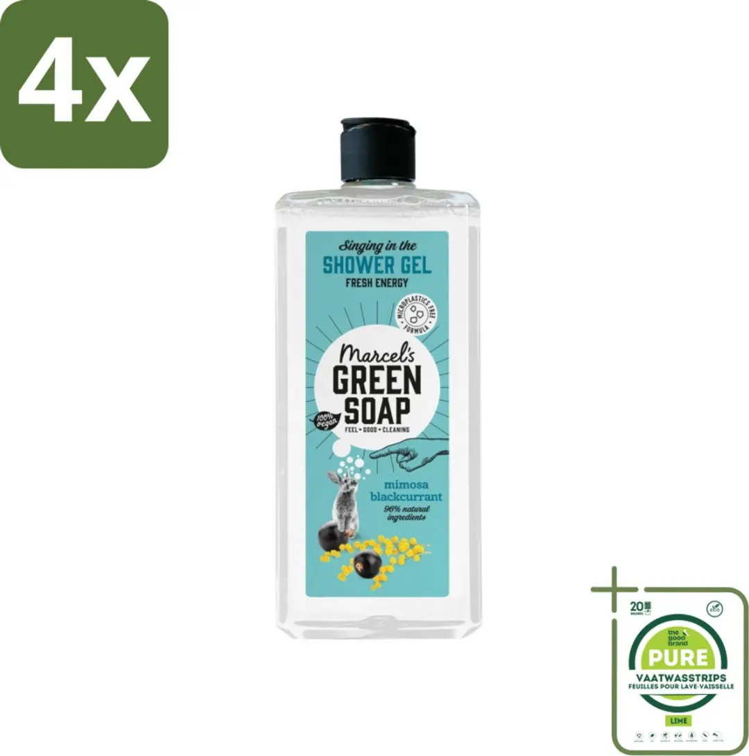 Marcel's Green Soap Douchegel Mimosa & Zwarte Bes 300ml
