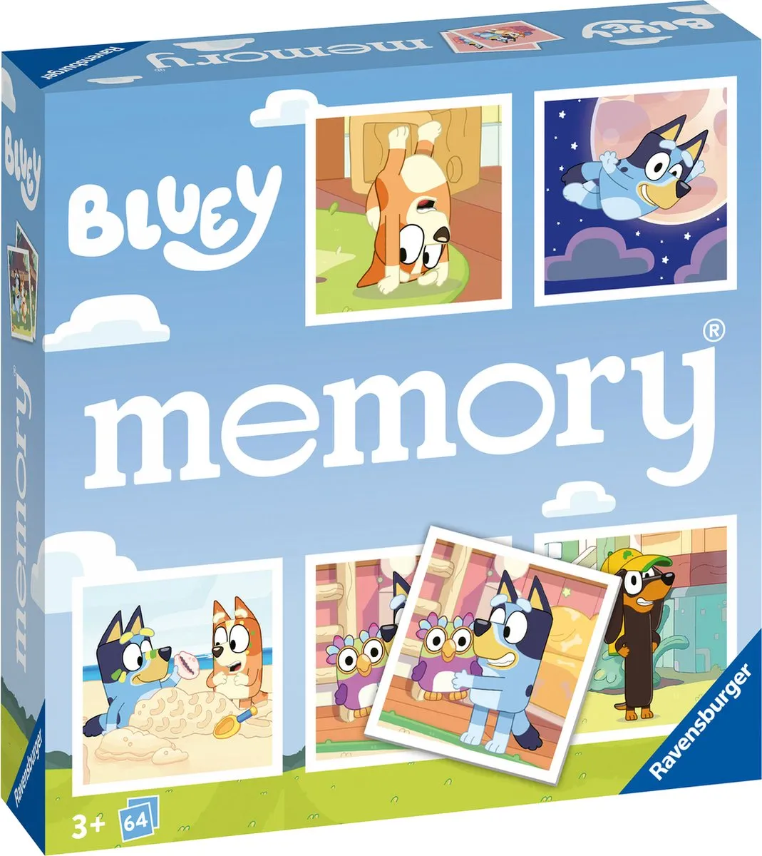 Ravensburger Bluey Memory 22646 - Kaartspel