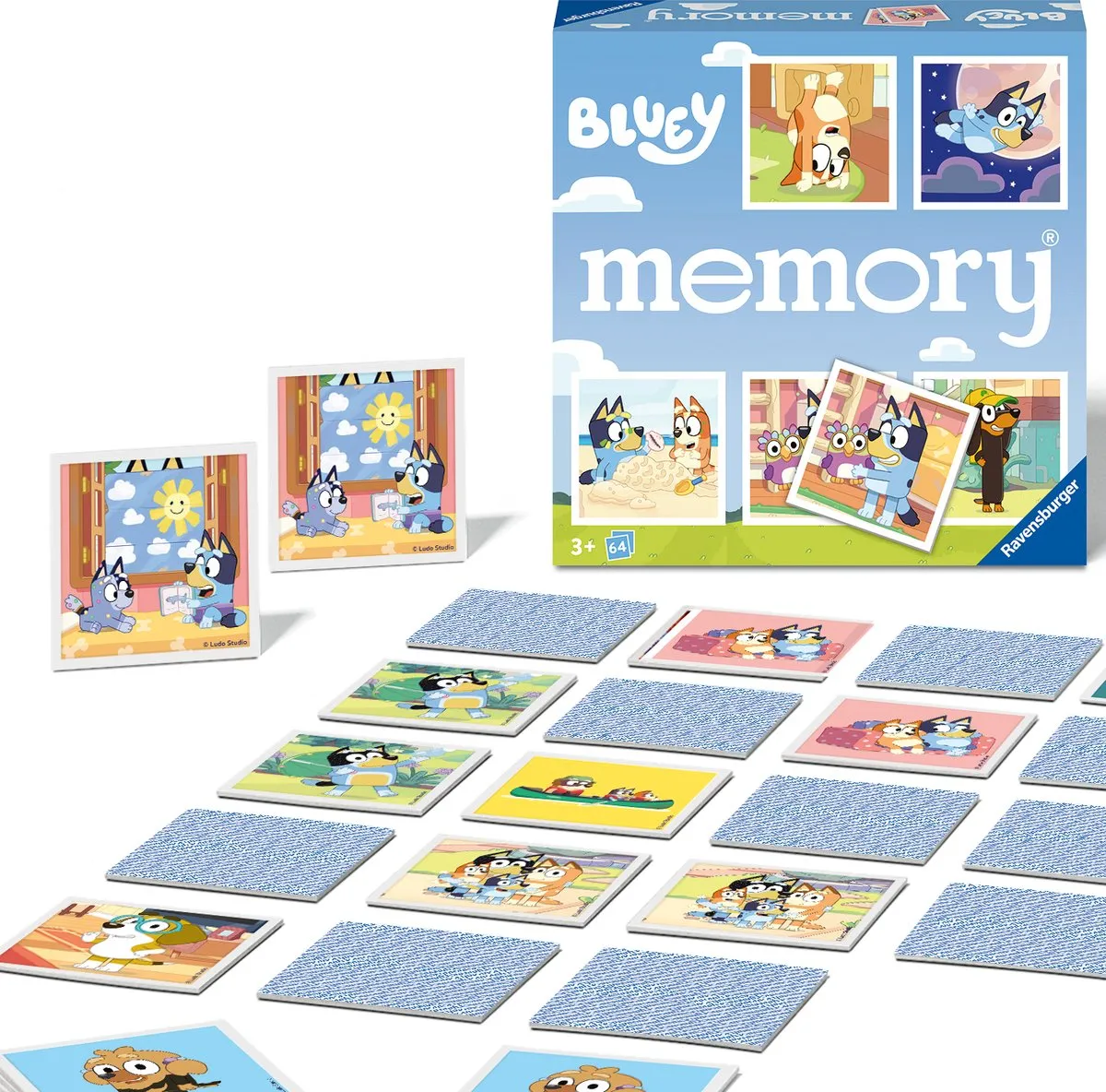 Ravensburger Bluey Memory 22646 - Kaartspel