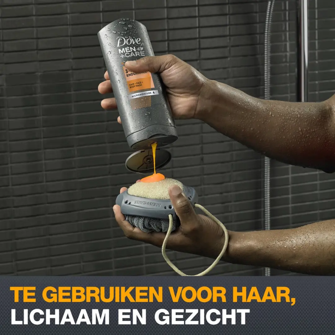 Dove Men+Care 3-in-1 Douchegel Sport 400ml - 2 Stuks