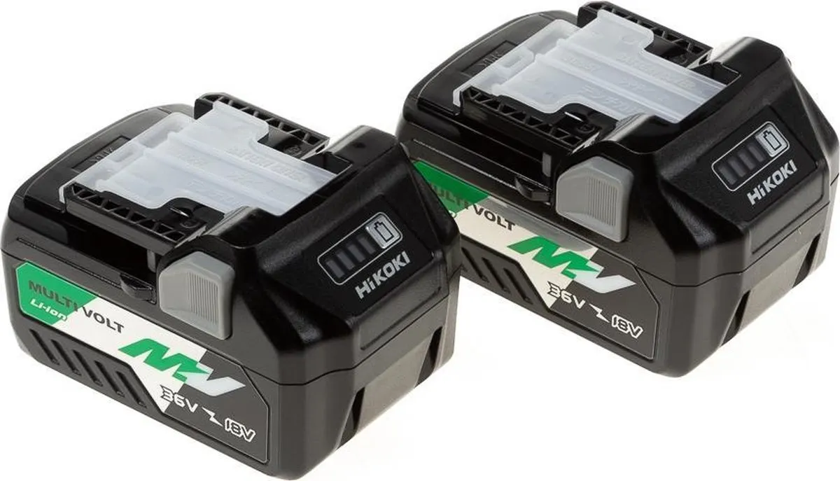 Hikoki MultiVolt Accu 373788 - 2x 18V 5,0Ah / 36V 2,5Ah Li-ion