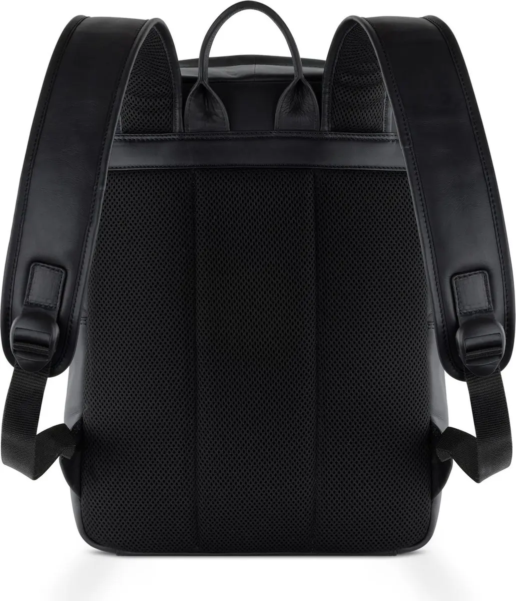 Bugatti Clark Backpack Rugzak 49235401 - 12 inch - Zwart
