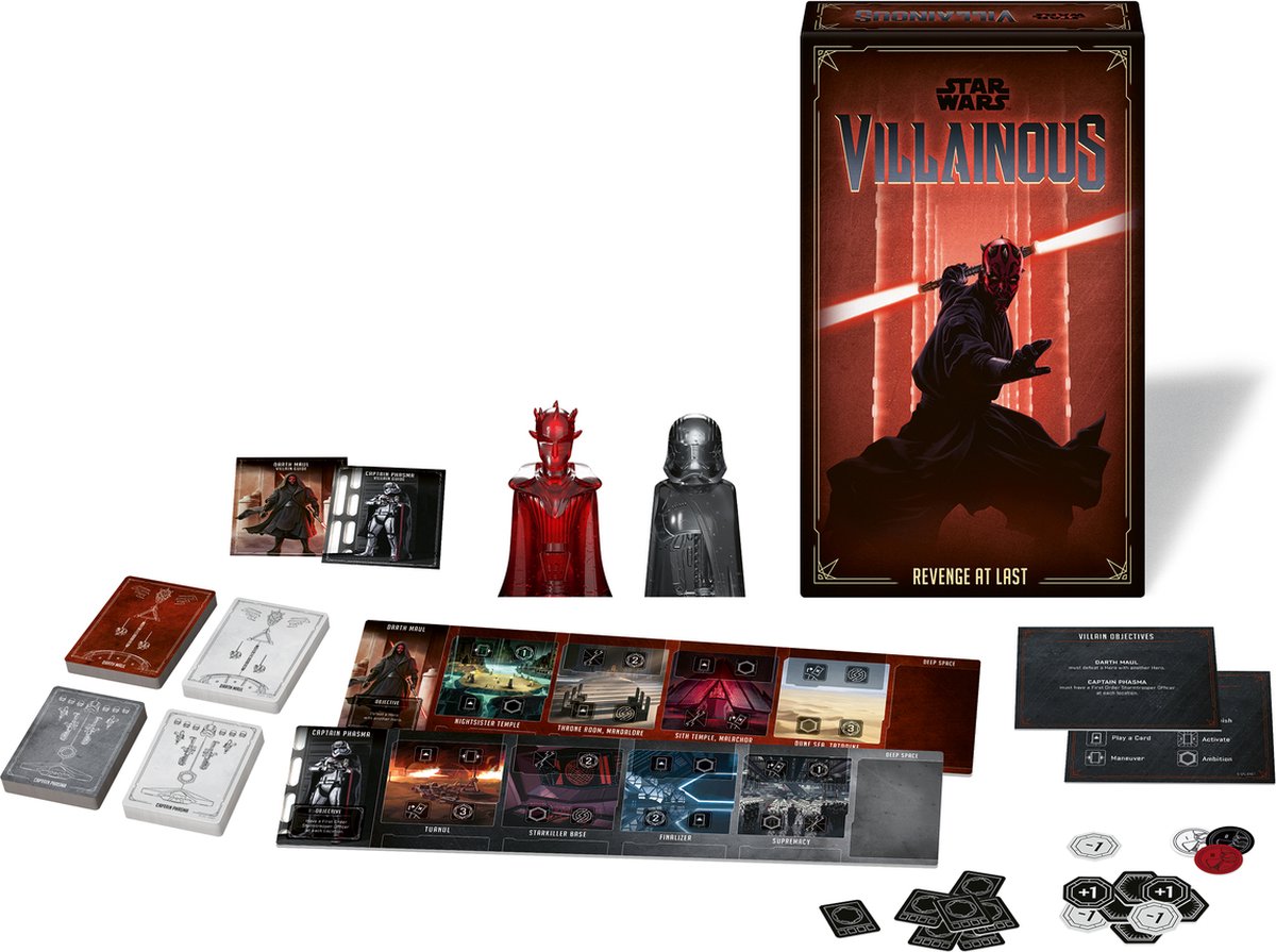 Ravensburger Villainous Star Wars - Revenge At Last - Uitbreiding 2 - Engelstalig Bordspel