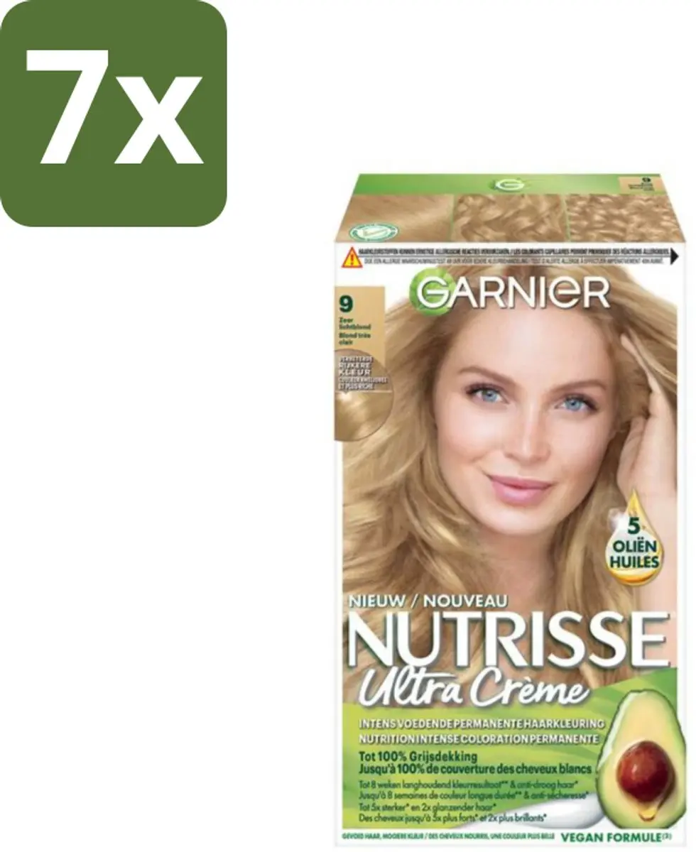 Garnier Nutrisse Ultra Crème 9 Zeer Lichtblond