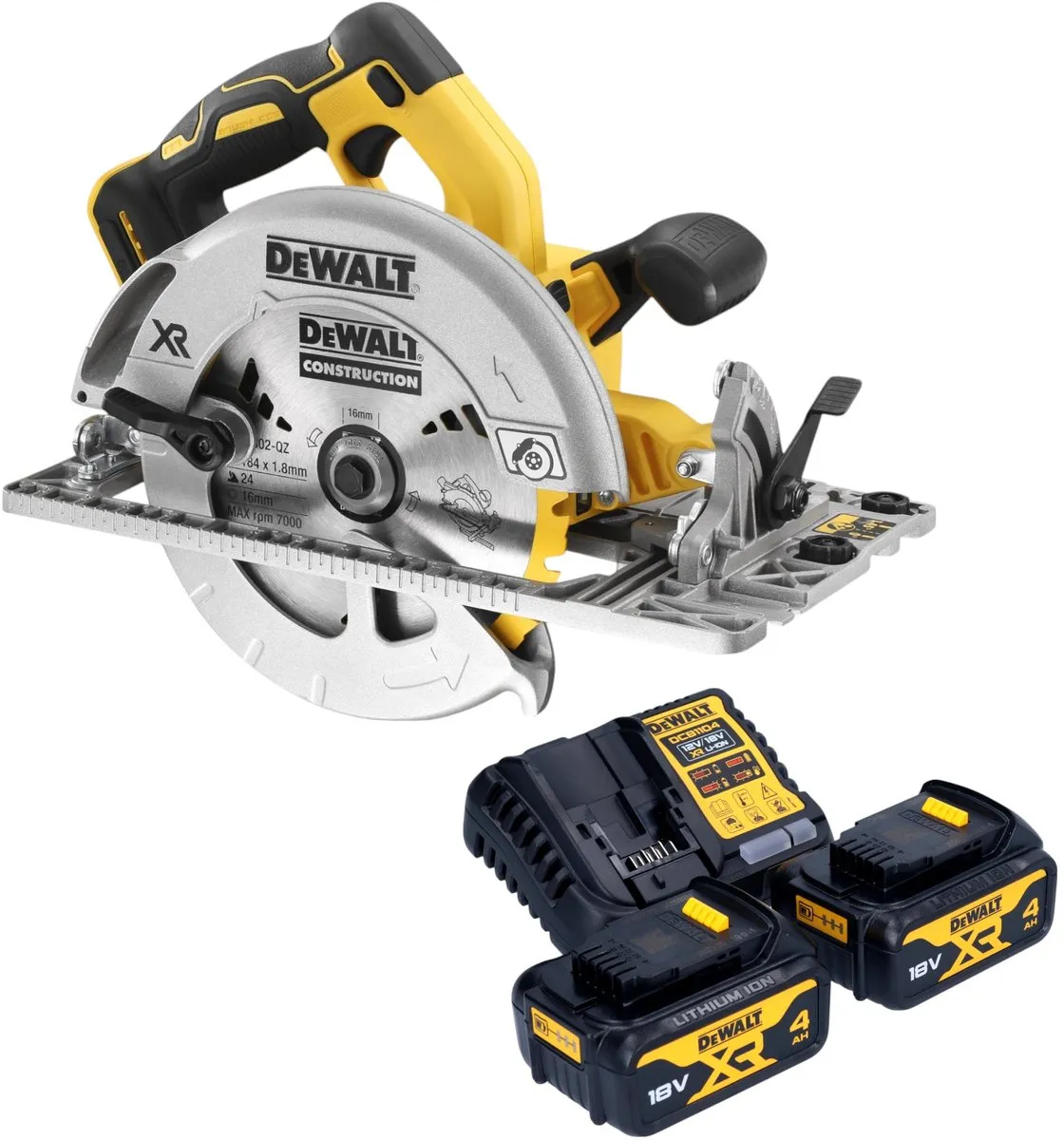 DeWalt DCS 572 M2 Accucirkelzaag 18V
