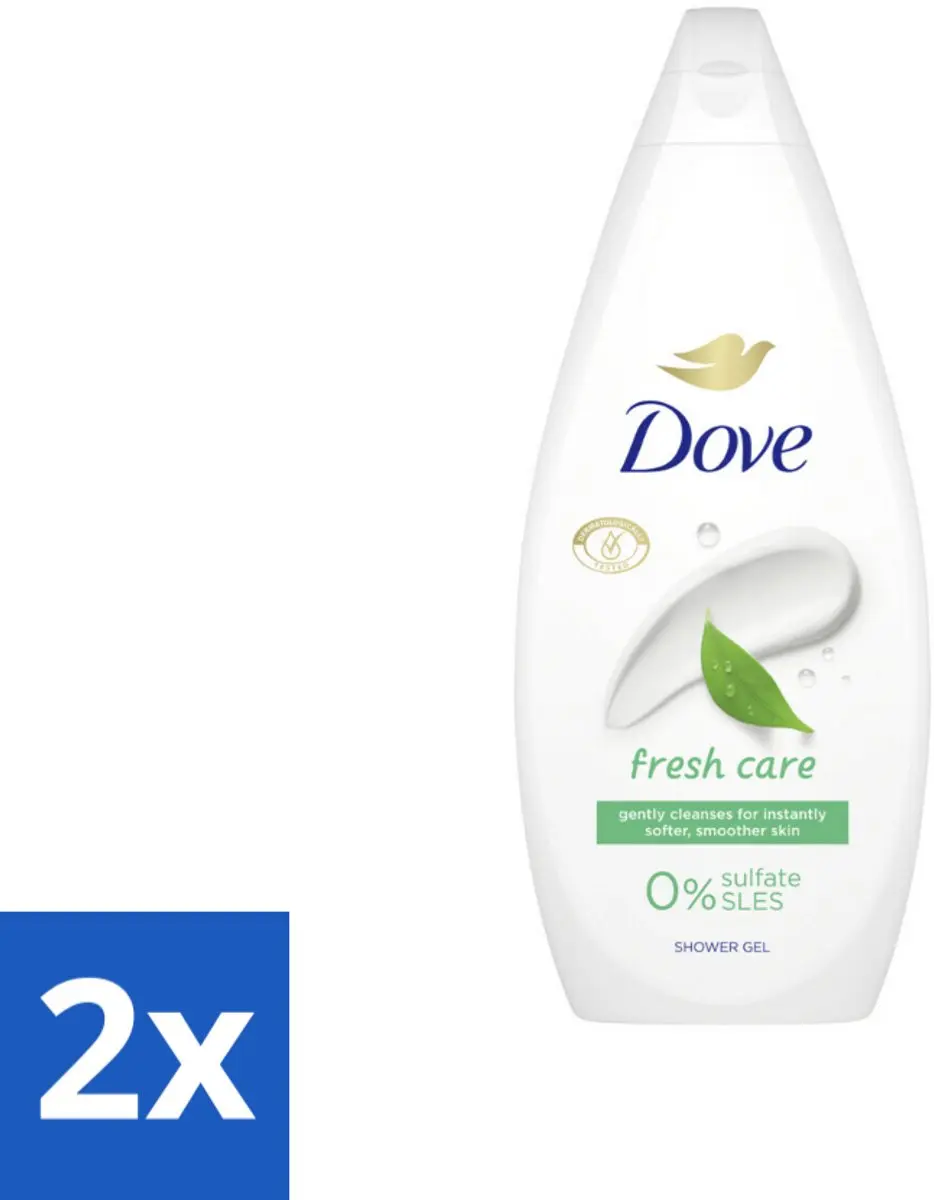 2 x Dove Douchecrème