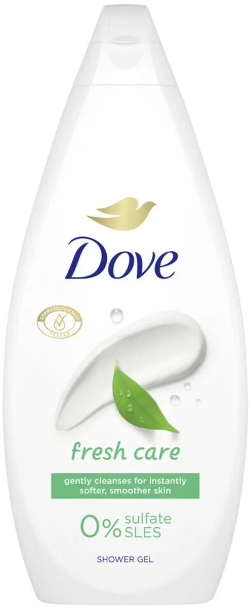 2 x Dove Douchecrème - Fresh Care - 720 ml - Douchecrème - Dove - Hydratatie - Zachte Huid - Douchegel