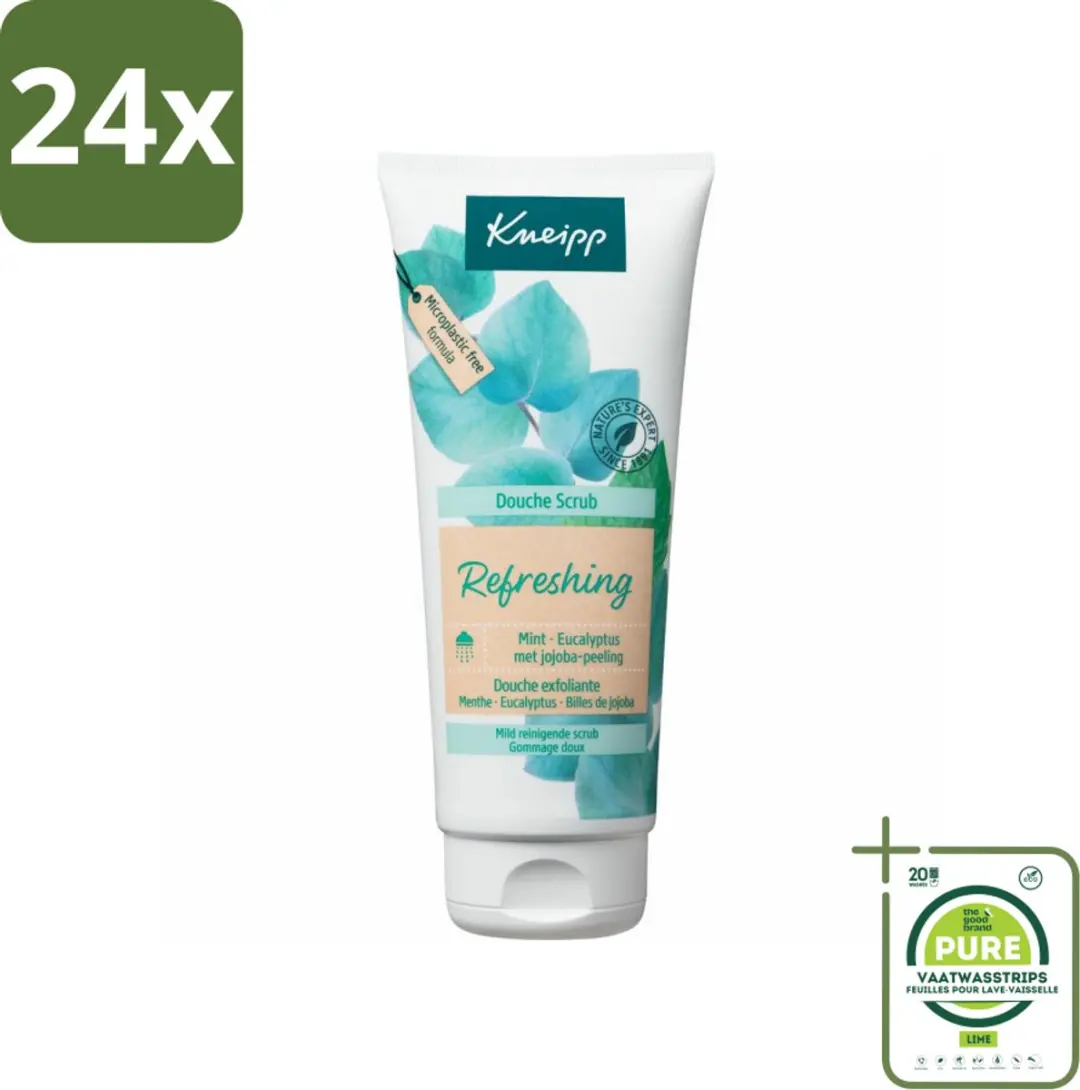 Kneipp Douche Scrub Mint & Eucalyptus 200ml