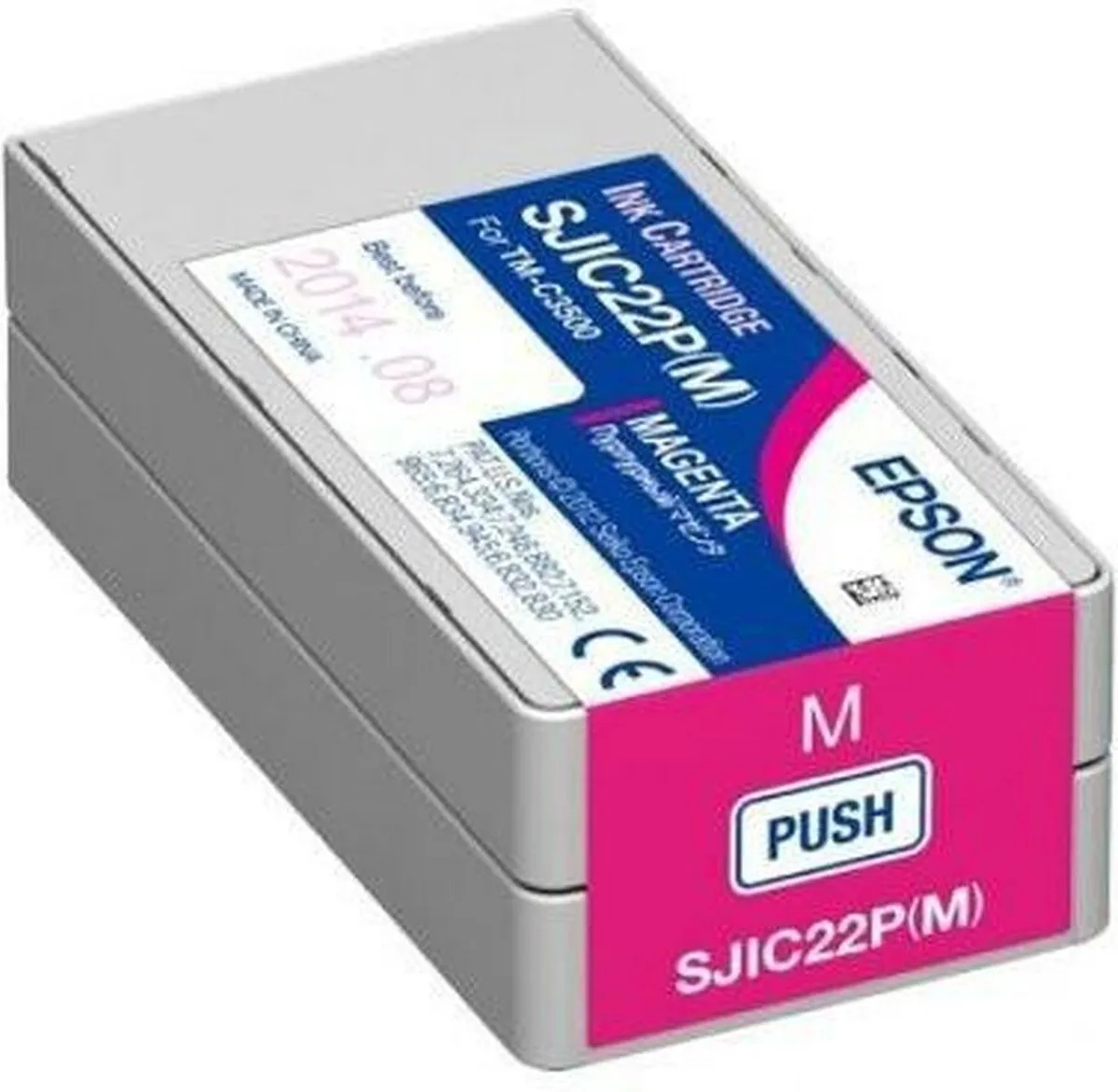 Epson SJIC22P Magenta Inktcartridge