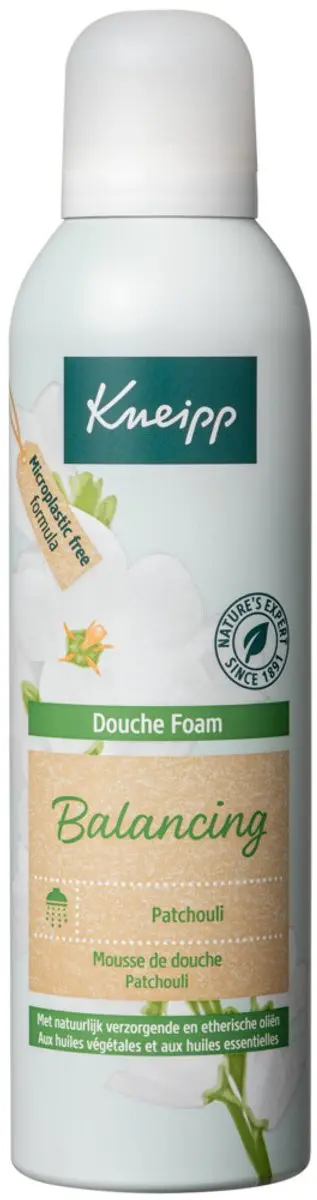 Kneipp Douche Schuim Balancing Patchouli 200ml - 4 Stuks