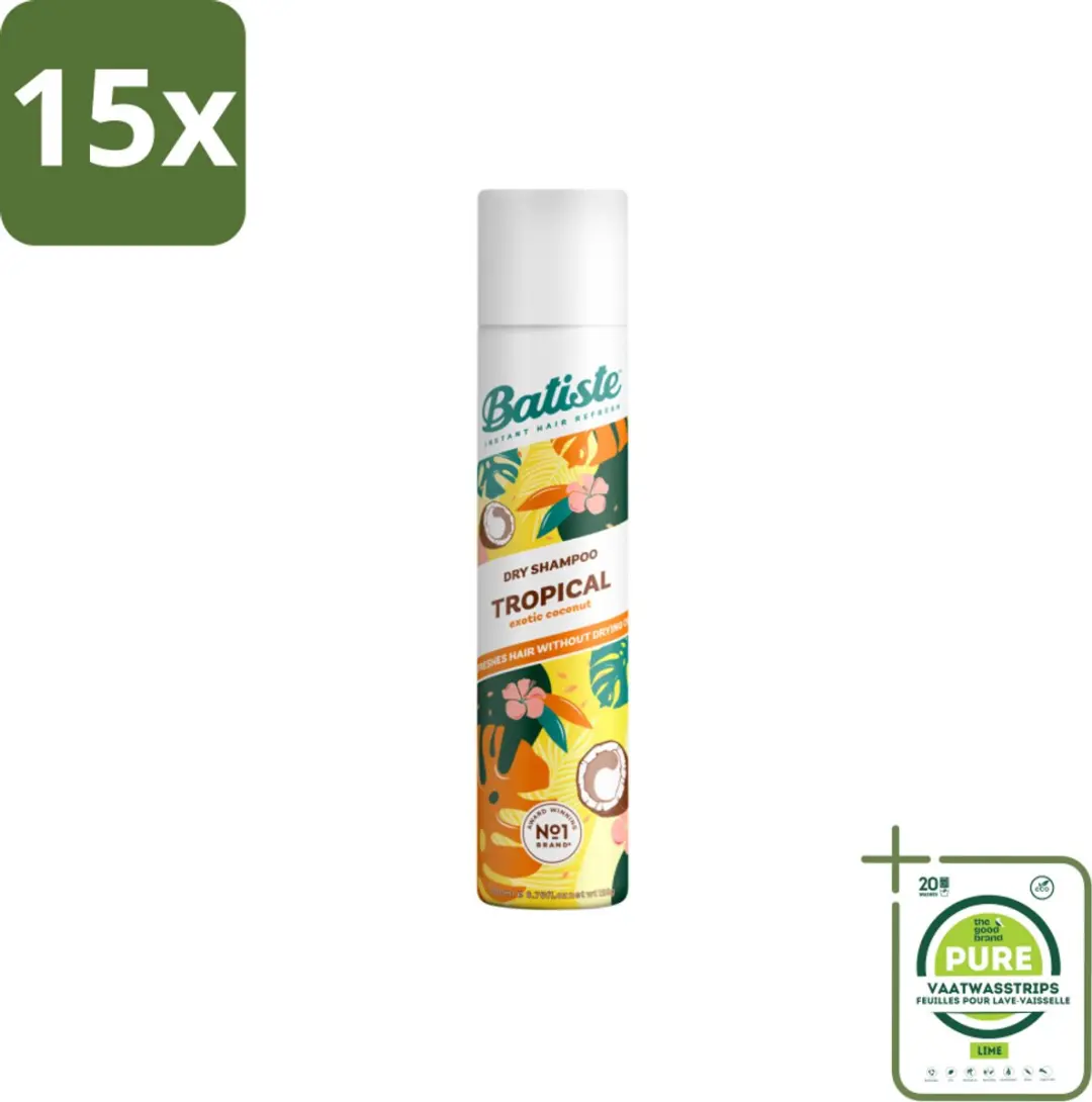 Batiste Tropical Droogshampoo 200ml