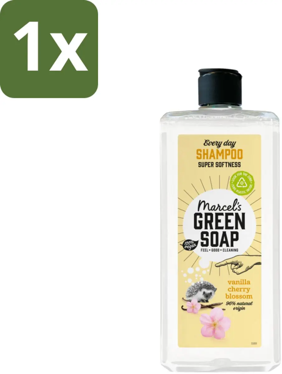 Marcel's Green Soap Every Day Shampoo Vanilla & Cherry Blossom 300ml