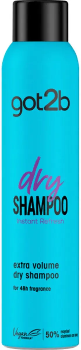 Got2B - Droogshampoo - Fresh & Fabulous Volume - 200 ml - Bulkverpakking - 3 stuks