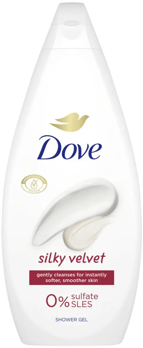 Dove Silky Velvet Douchecrème 2400ml - 6 Stuks