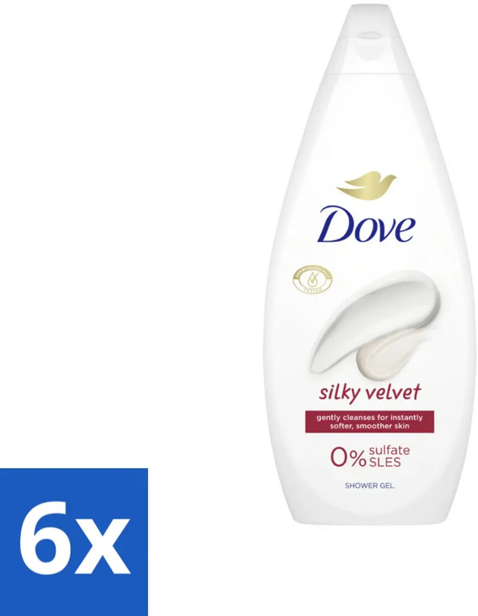 Dove Silky Velvet Douchecrème 2400ml