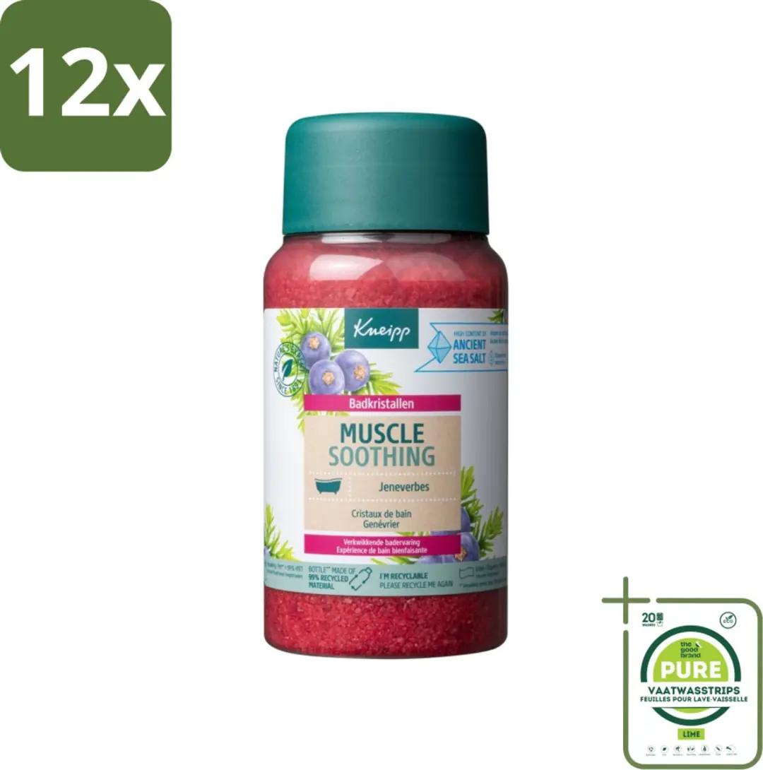 Kneipp Muscle Soothing Badzout Jeneverbes 600g
